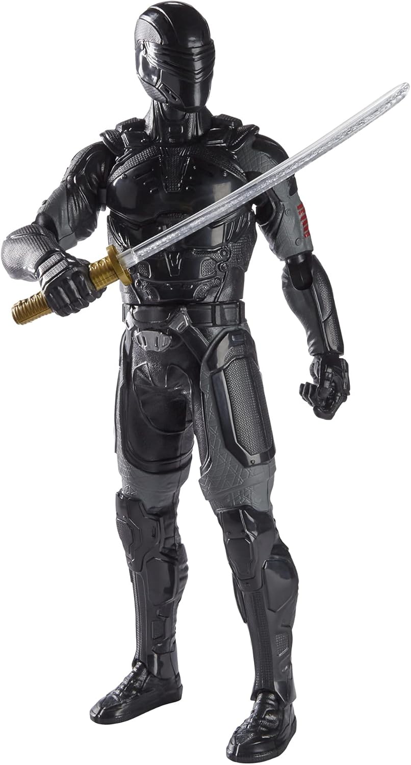 Snake Eyes: G.I. Joe Origins Ninja Strike Snake Eyes Collectible 12-Inch Scale Figure with Action Feature, Toys for Kids Ages 4 and Up - Image 3