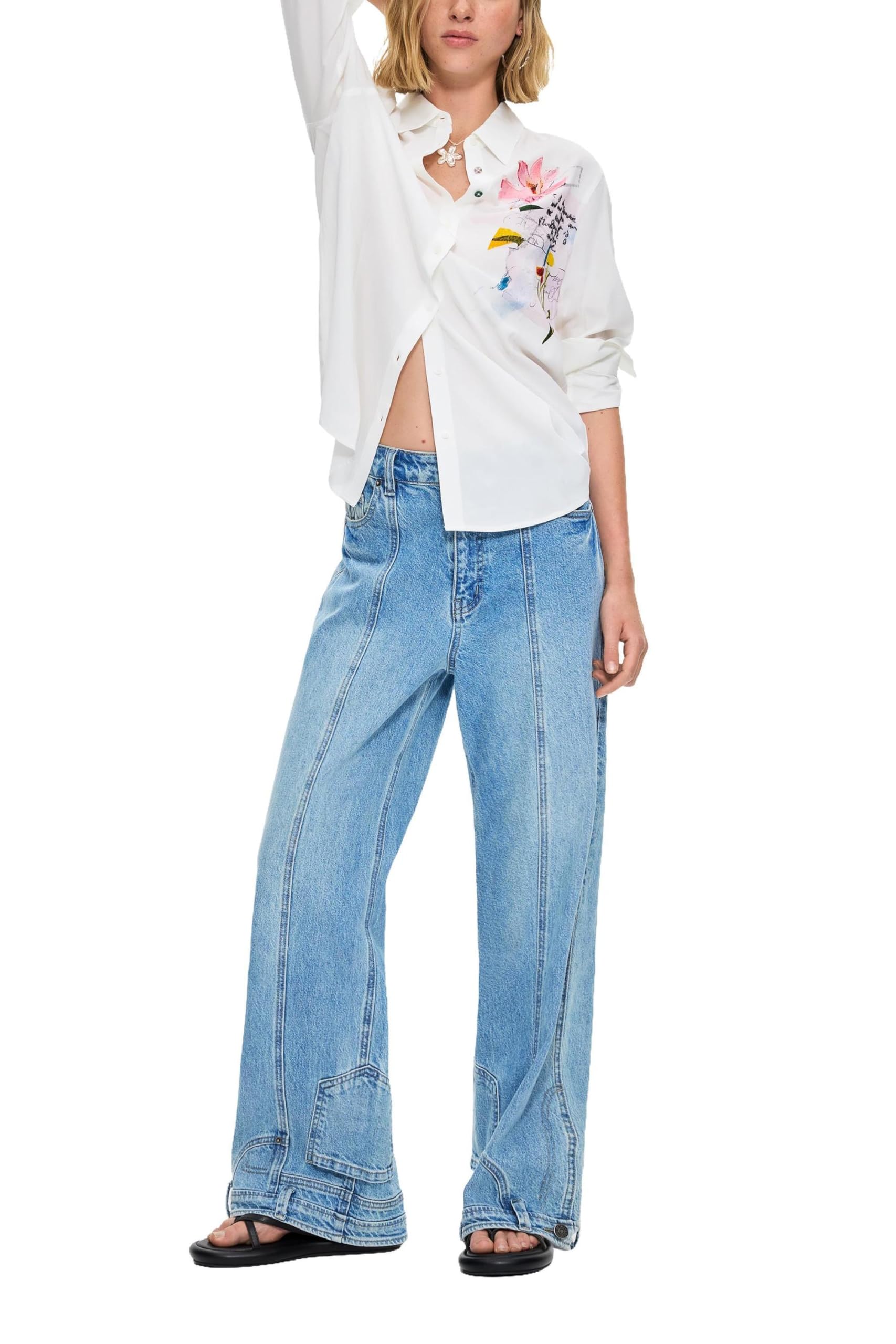 Desigual Damen Cam_tamesis T-Shirt (1er Pack)