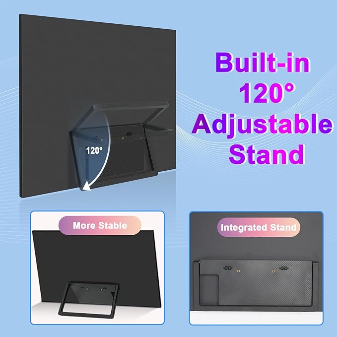 Monitor Táctil Portátil 23.8" FHD IPS miniatura 8