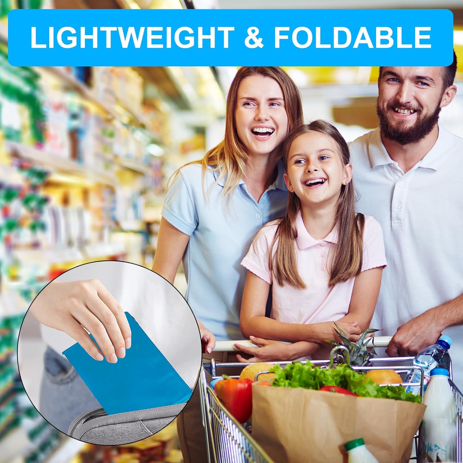 Voittozege 60 Pack Non Woven Tote Bags, 14 x 10 Inch Reusable Grocery Bags with Handles, Multicolor Gift Shopping Bags Bulk Foldable Tote Goodie Bag for Events Birthday Party Retail Stores - Image 5