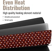 Vista 3 de Cozy Bread® Sourdough Bread Proofing Mat for Home Bakers USA Brand Thermostat Controlled Bread Proofer (10" x 21") Dough Riser Heating Mat