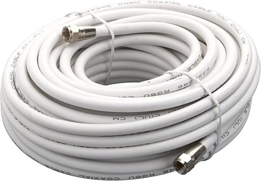 AmerTac - Zenith VG105006W RG6 كابل محوري 50 قدم