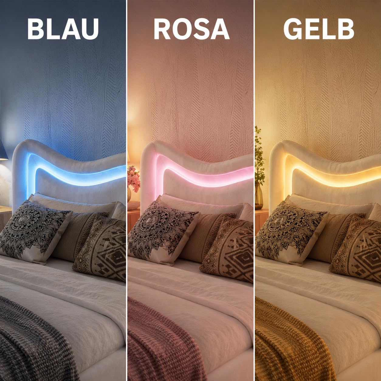 BRILVERDE Divano letto singolo 90x200 con luce LED, Poltrona letto singola con contenitore idraulico, letto con testiera, struttura letto con rete a doghe, in velluto (Beige, 90 x 200 cm)