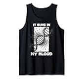 DNA Genetics Binary Number Funny Programming Humor Tank Top