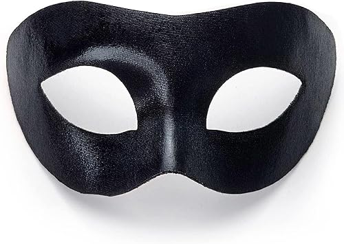 HyperFun Máscara de mascarada para hombre, clásica, vintage, veneciana, ligera, suave, especialmente para disfraces, fiestas temáticas