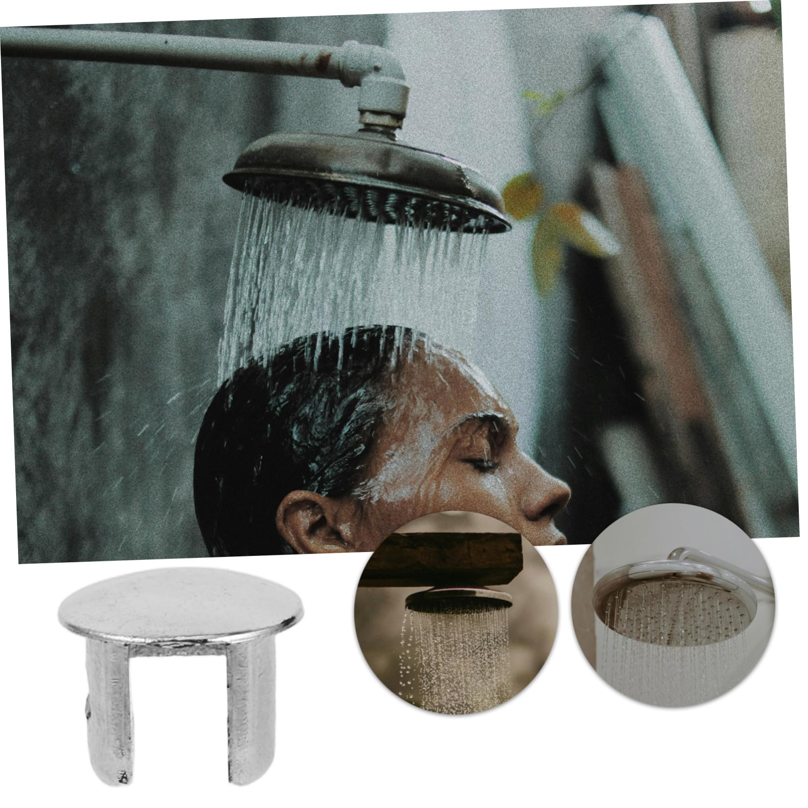 SHINEOFI 10pezzi Tappo Decorativo Per Interruttore Deviatore Doccia Copertura Manopola in Plastica Tappo Per Maniglia Doccia Per Uso Elegante e Compatto