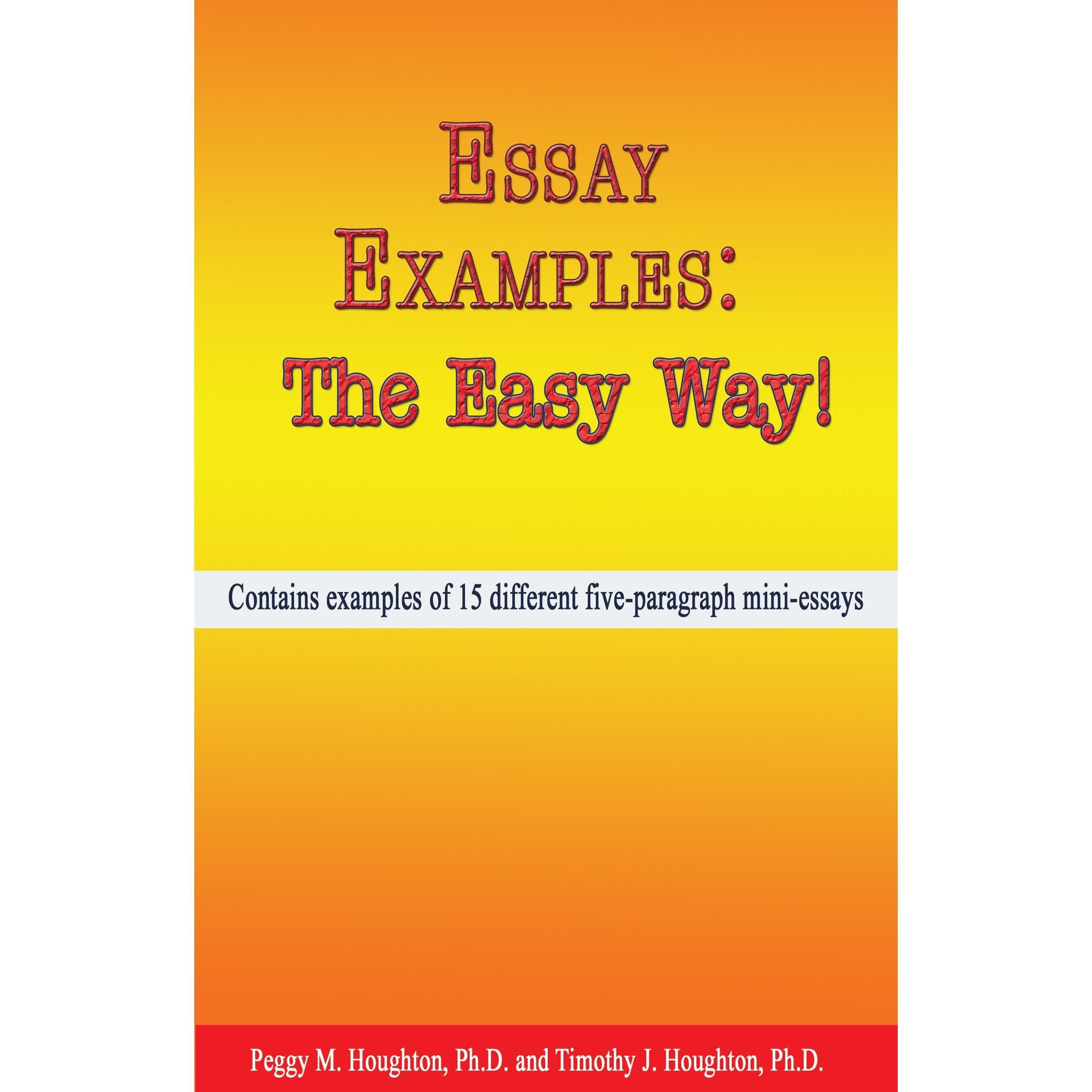 Essay Examples: The Easy Way!
