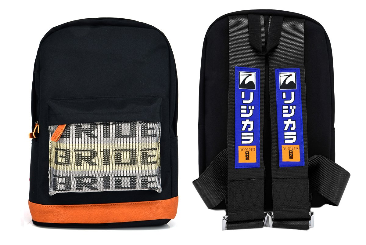 New Bride Racing Backpack with SPOON Racing Harness Shoulder Straps ...