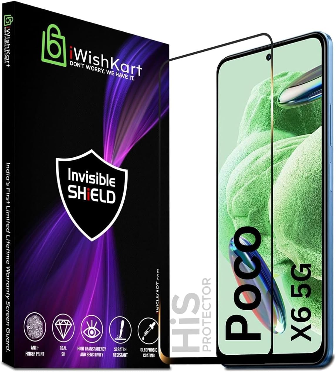 WonRia Tempered Glass for Poco F6 / Poco X6 Neo/Poco X6 / Poco X6 Pro ...