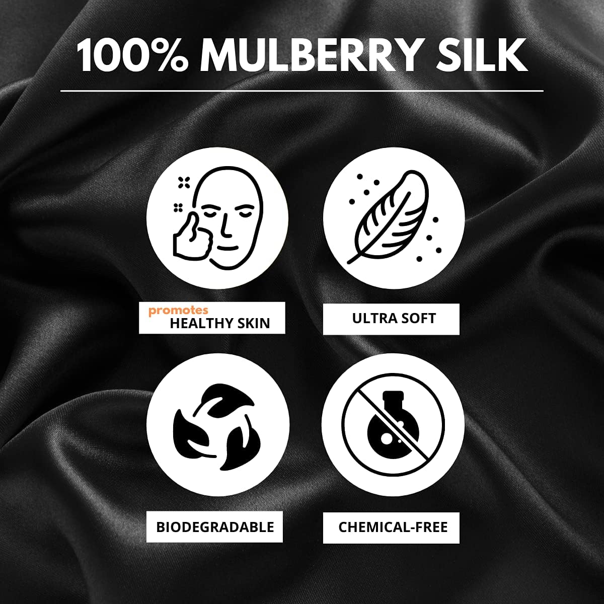 Samadhaan 100% Mulberry Silk Eye Mask for Sleeping | Sleep Mask for Side Sleepers | Adjustable Strap | Breathable Shade Cover | Blackout Silk Eye Sleeping Mask | Flight Essential | Pack of 2