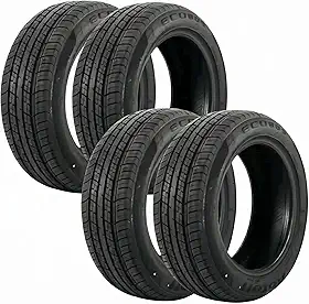 Jogo com 4 Pneus ECO809 175/75 R14 87T, Aro 14, Sem Câmara, para Passeio em Asfalto