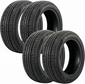 Jogo com 4 Pneus ECO809 175/75 R14 87T, Aro 14, Sem Câmara, para Passeio em Asfalto
