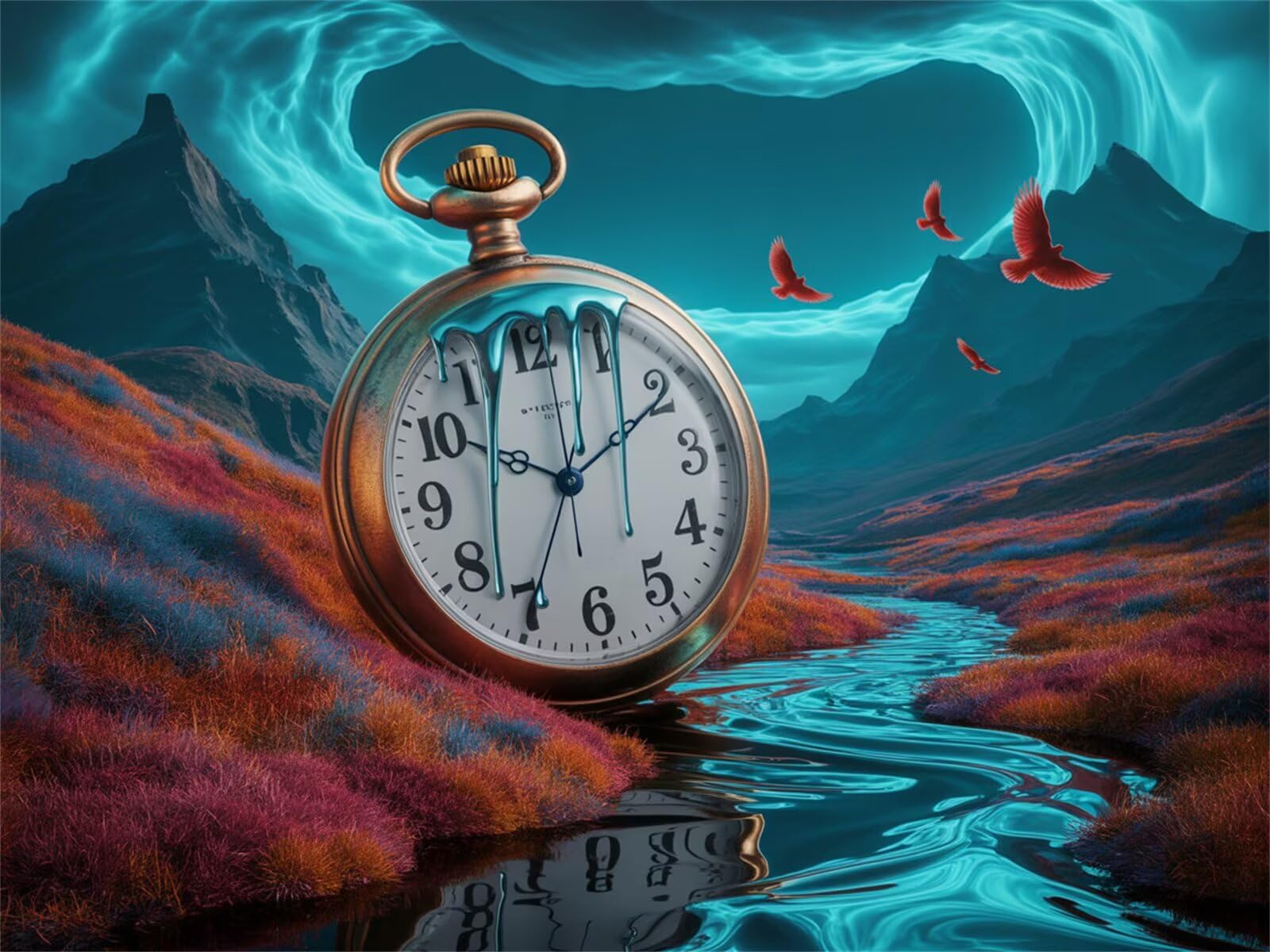 Puzzle 1314 Pezzi Adulti Valle della Fantasia 75x50cm, Puzzle Classico Antistress, Rompicapo per Esperti, Hard Difficult Challenging Puzzle Perfetto per Serate di Gioco