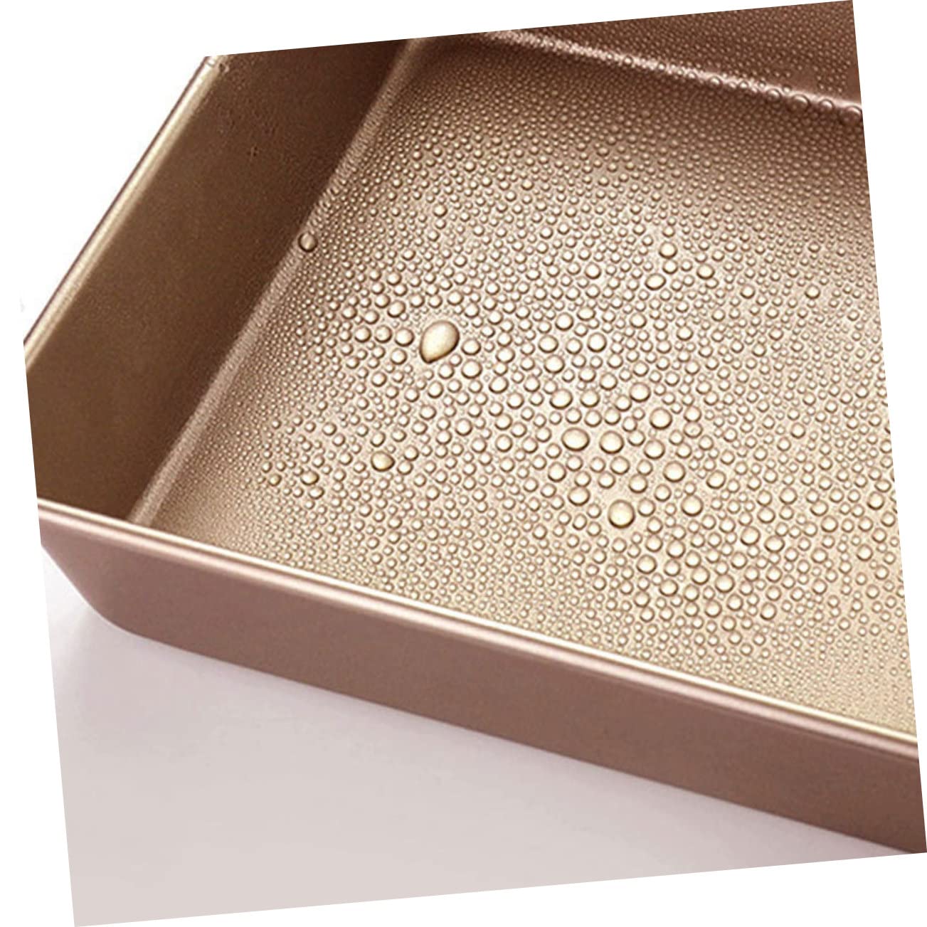 MAGICLULU Moule à Cake Carré Acier Inoxydable Antiadhésif Ustensile de Cuisson Pratique pour Pâtisserie