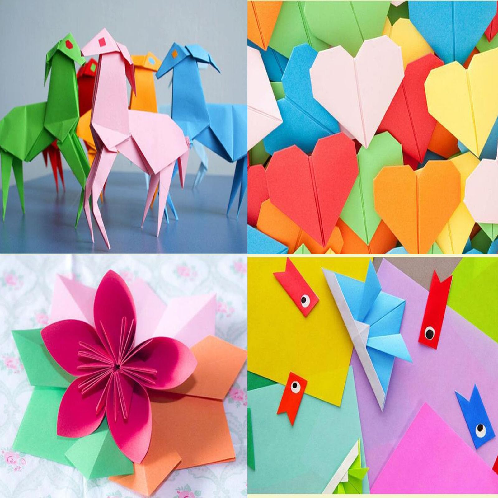 Papier origami - Coffret cadeau de papier Washi (Washi Chiyogami) - 30