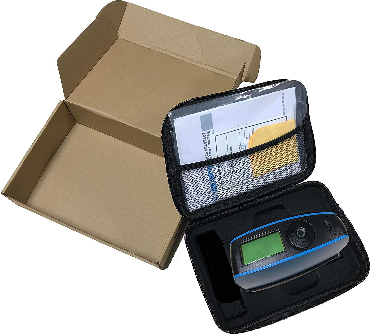 Digital Gloss Meters 60 Degree Glossmeter for Paints Ink Ceramic Marble Tester Surface Cleaning Measurement