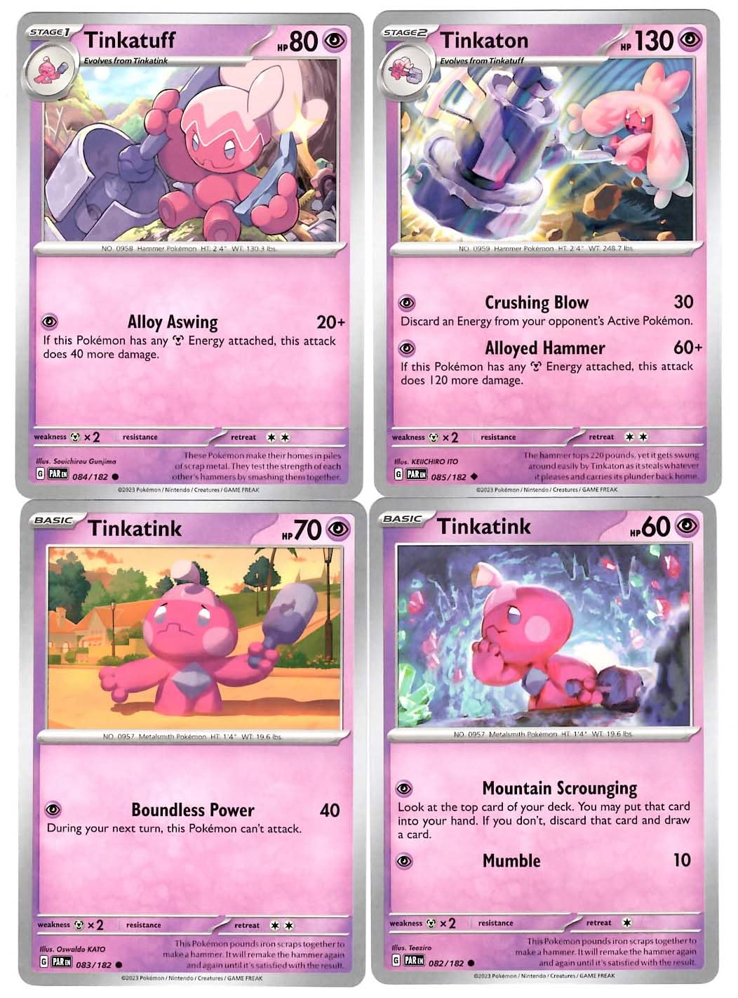 Tinkaton 085/182 reverse | Paradox Rift