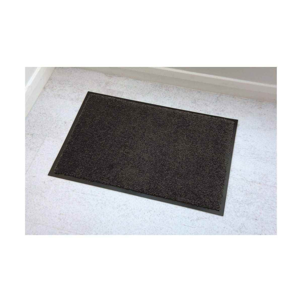 Paillasson interieur stable contre la salete de l'entree : Mercury Memphis 40x60 cm