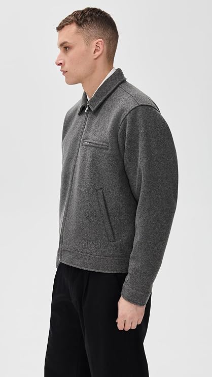 OBEY Men's Lenox Zip Up Work Jacket