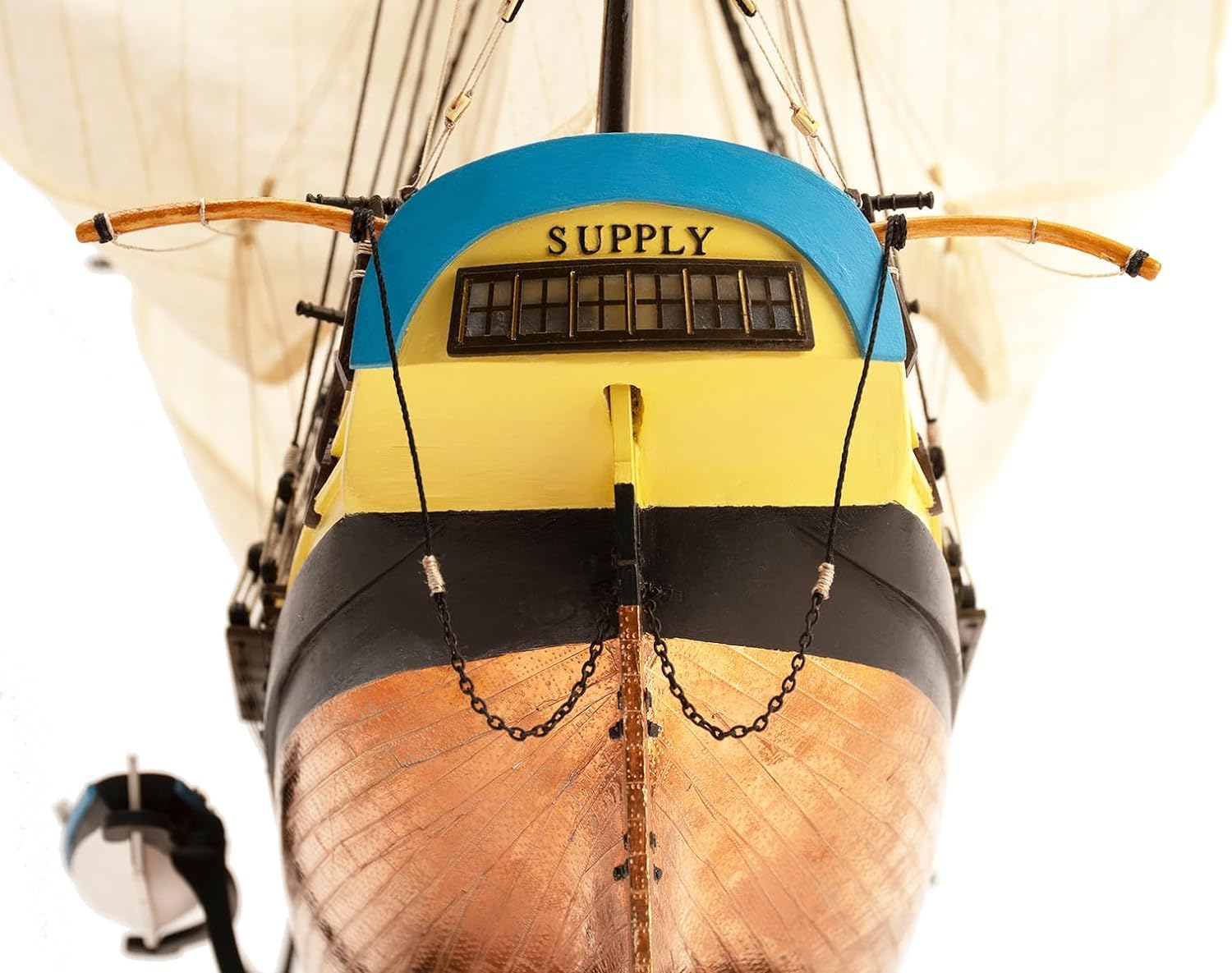 Artesanía Latina - Modello di Barca in Legno – Brigantin Army Inglese, HMS Supply - Modello 22420, Scala 1:50 - Modelli da Assemblare - Livello Medio