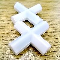 Vista 2 de Barra de agitación magnética PTFE mezclador magnético barras de agitación forma cruzada (10X30mm, 1PCS)