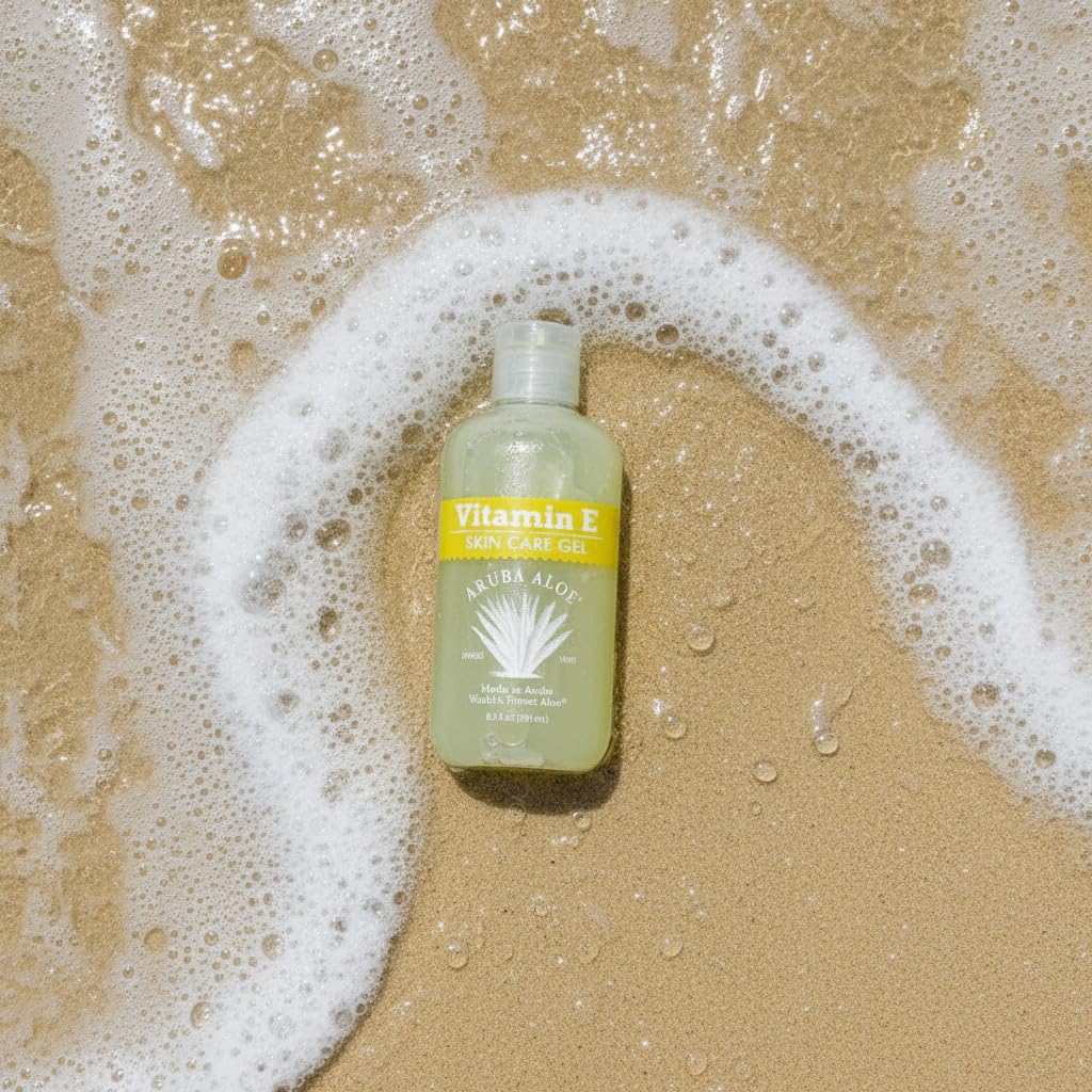 Aruba Aloe Vitamin E Oil-Free Moisturizing Skin Care Gel, Face & Body