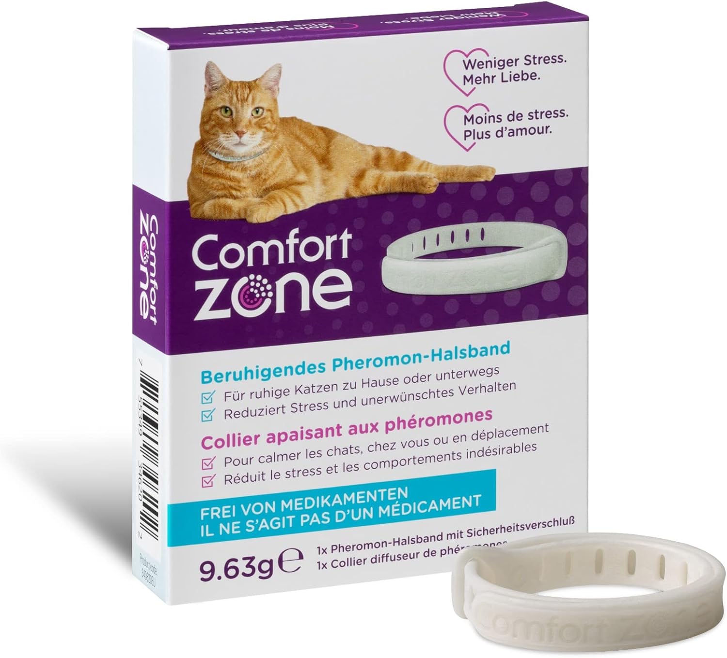Pheromone Calming Collar for Cats Helps Them Feel Safe and Satisfied