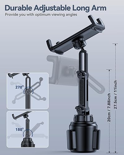 Miniatura 4 de Soporte universal para tableta para automóvil, soporte universal para iPad para camión con brazo ajustable para iPad Pro 12.91110.59.7AirMini,