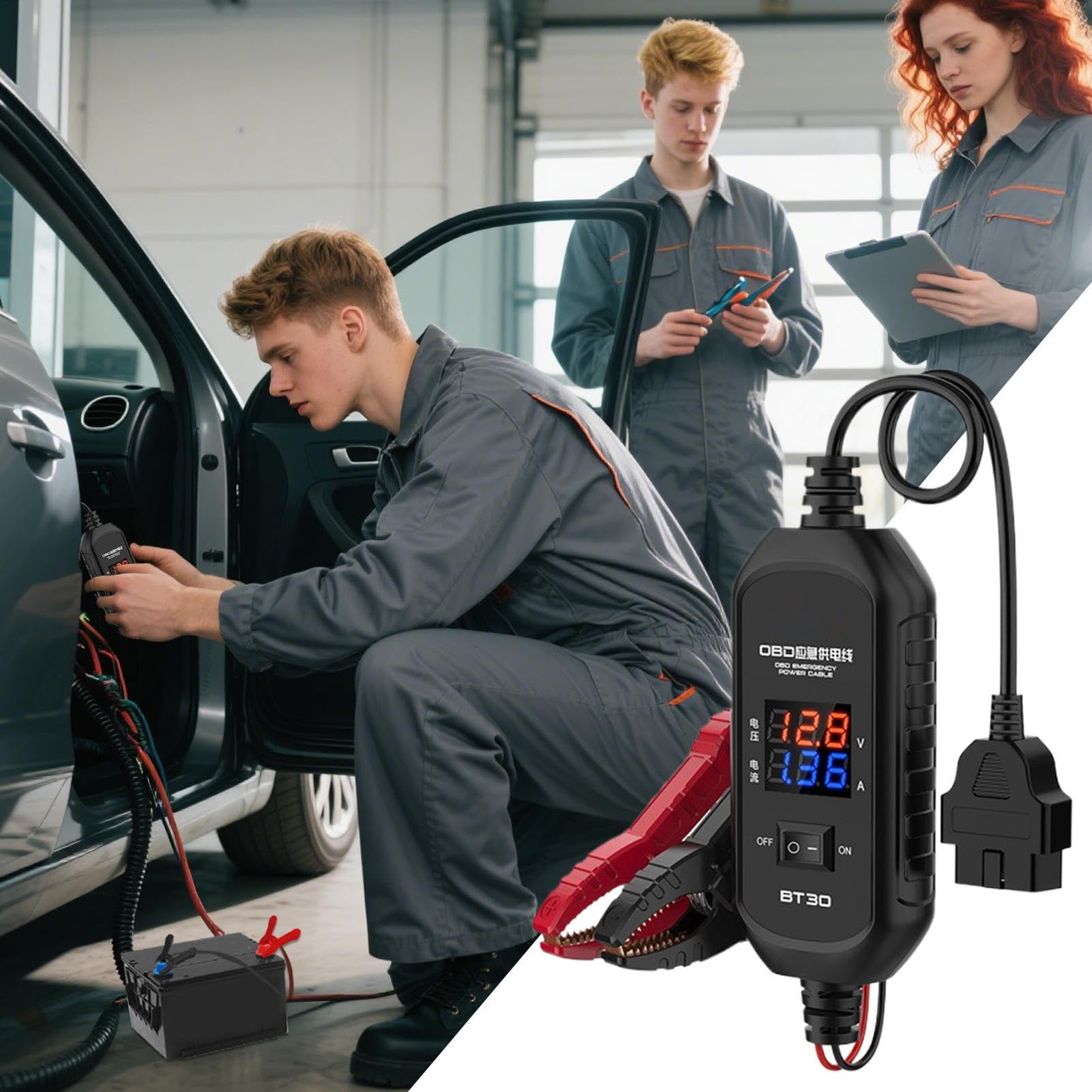 Sauveur De Mémoire Pour Batterie Câble D'Alimentation De Batterie Auto | Accessoires Auto Pour Atelier - Entretien & Réparation Camion Protection