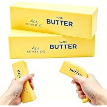 2 Pcs Butter Squishy Toys, Slow Rising Squishy Squeeze Toys for Kids, Squishies Butter Stick Stress Fidget Office Desk Toy for Adult Anxiety Relief
