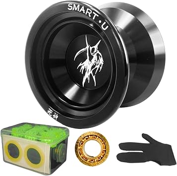 awakentti Metal Yoyo, Durable Basic Trick Yoyo, Unresponsive Yoyo Bearing for Advanced Yoyo Player, Smooth String Trick Ball Stylish Gift for Easter Christmas Childrens Day