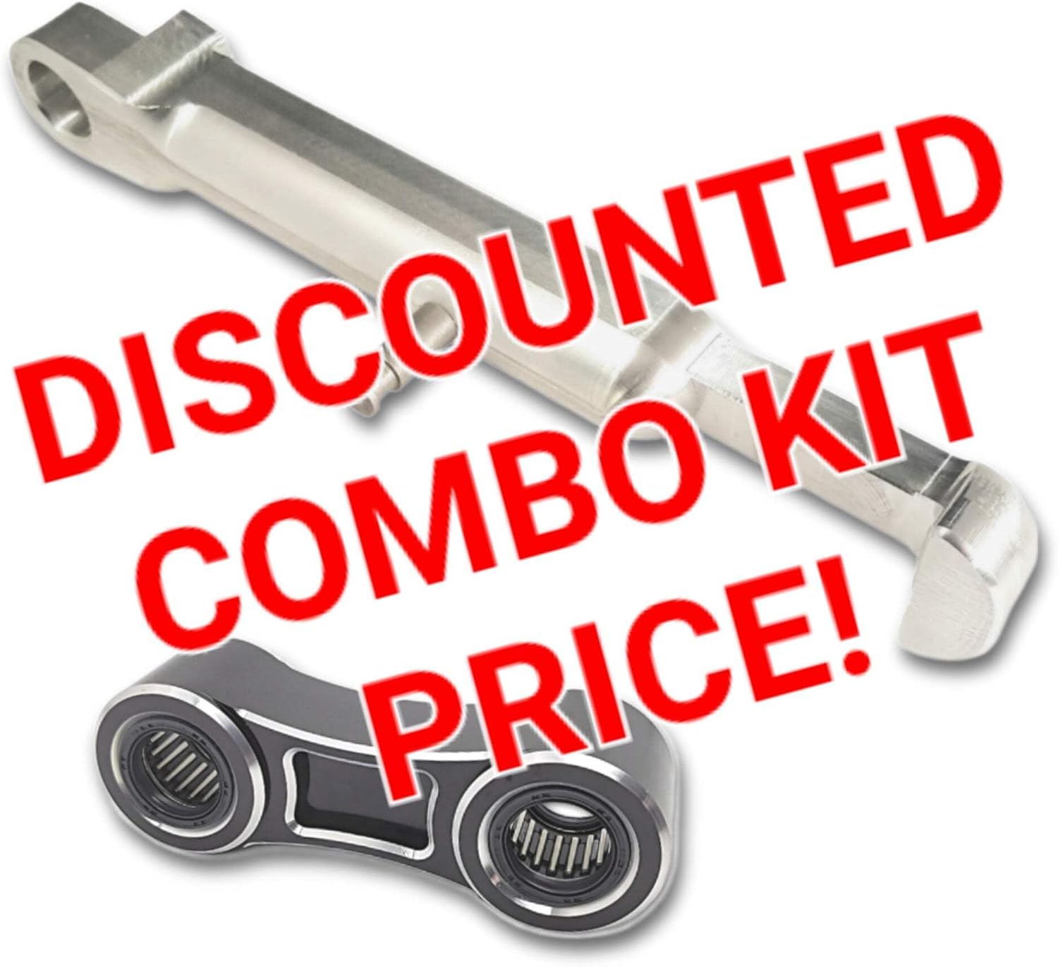 M1000R Adjustable Kickstand & Lowering Link Discount Combo Kit
