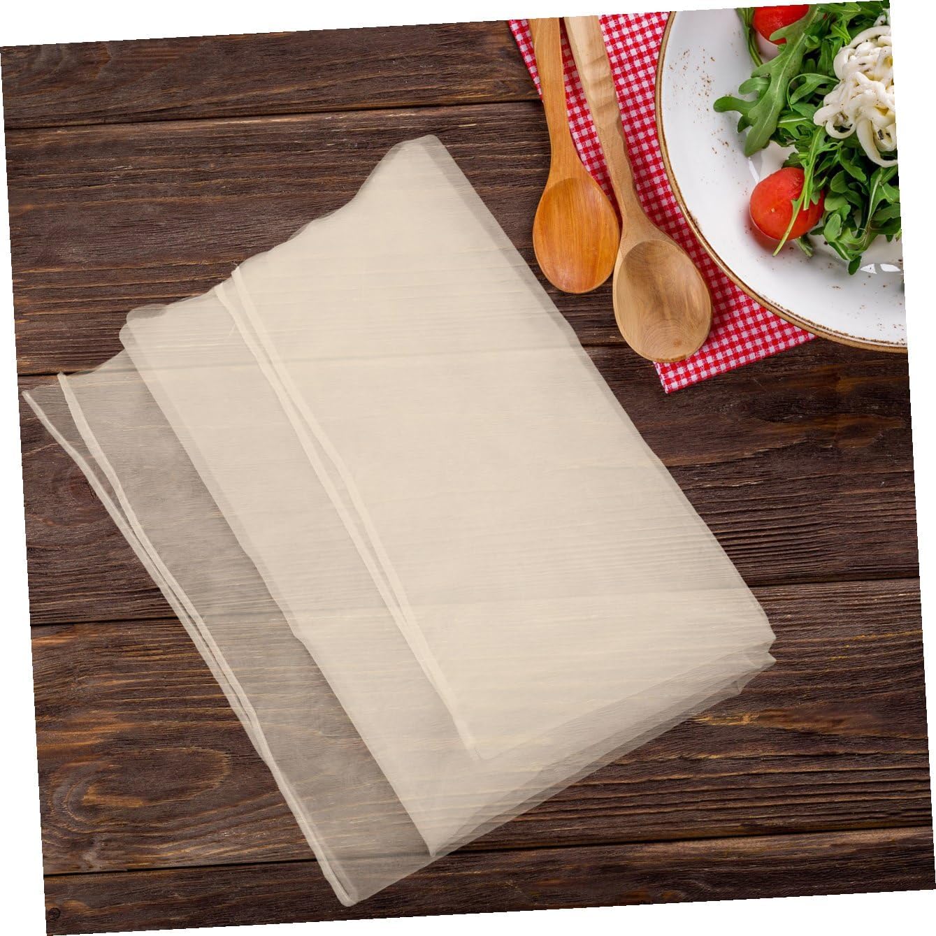 Zerodeko Tofu Strainer Muslin Fabric Cheese Cloth Reusable for Yoghurt Milk Straining