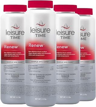 Leisure Time RENU2-04BX Renew Granular, 2.2-Pounds, 4-Pack
