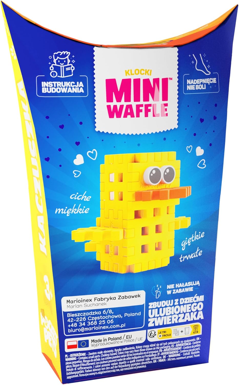 Marionex Mini Waffle Pocket Pets - Duck, Pads 15 EL.