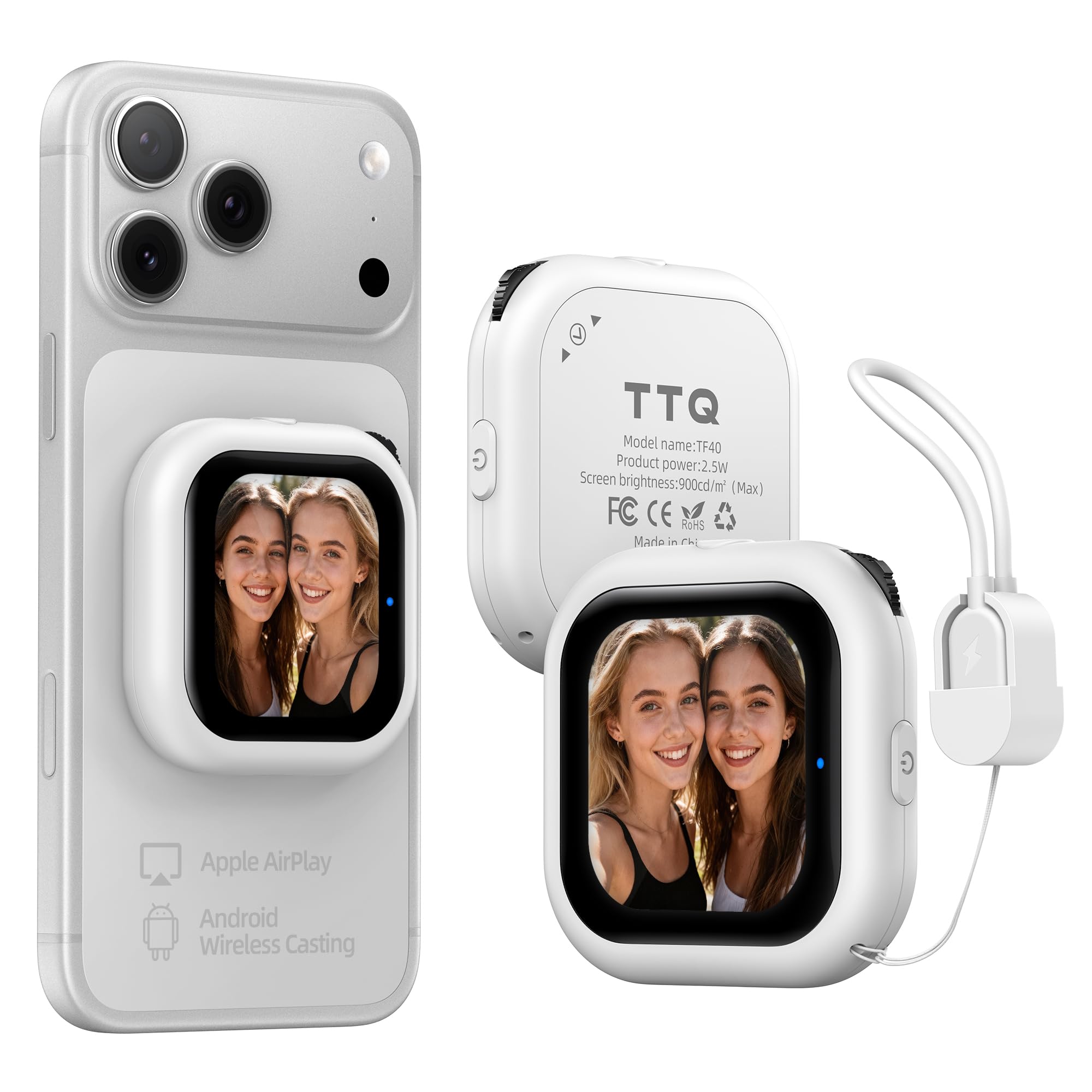 Photo 1 of TTQ Wireless Vlog Selfie Monitor Screen