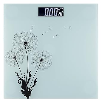 Electronic Thick Tempered Glass LCD Display Digital Personal Bathroom Health Body Weight Weighing Scales For Body Weight, weight machine for human body (NAVY BLUE)