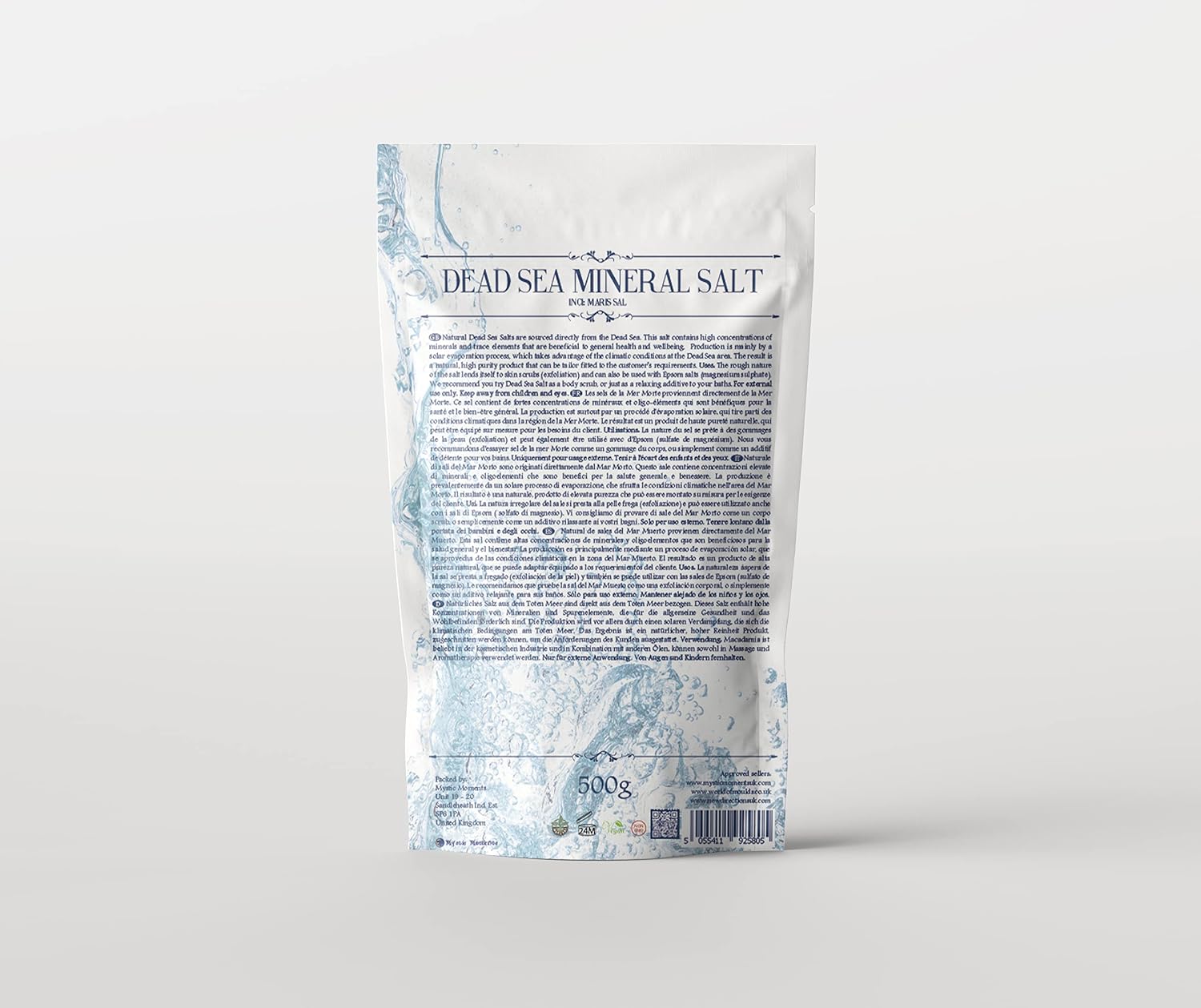 Dead Sea Mineral Salt 500G