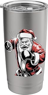 Santa’s Club Boxing, Muay Thai and MMA... North Pole Style Stainless Steel Insulated Tumbler