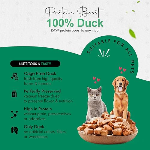 Miniatura 69 de Freeze-Dried Chicken Heart Treats for Cats & Dogs – 100% Human Grade, Single Ingredient, High-Protein, Healthy Snack – No Additives or Preservatives