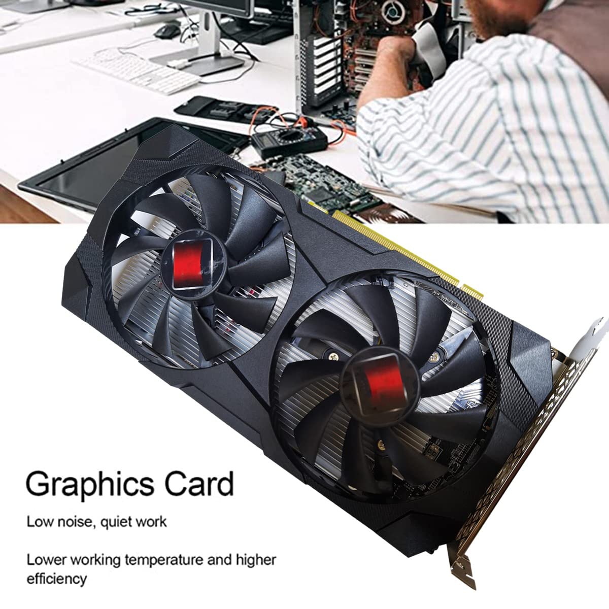 RX580 8G Gaming Scheda Grafica 8GB GDDR5 256BIT 2048SP 1206MHz/1500 MHz PCI-E3.0 X16 DVI DP - Interfaccia compatibile (scarica il driver)