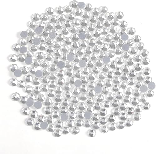 Miniatura 2 de 6000 diamantes de imitación termoadhesivos a granel, diamantes de imitación transparentes para manualidades y ropa, cristales termoadhesivos para