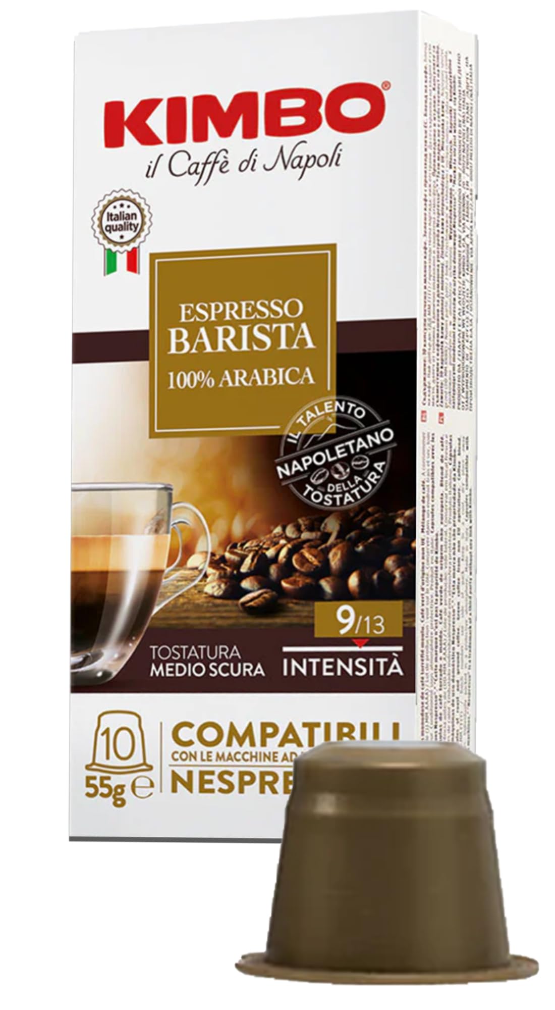 240 cápsulas Kimbo compatibles con Nespresso Armonia