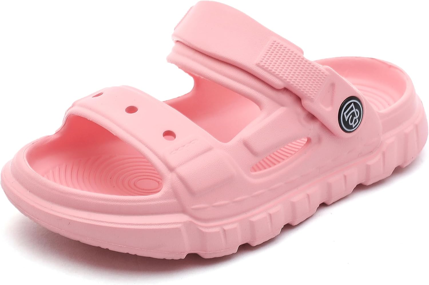 Femizee Toddler Boys Girls Sandals - Kids 2-in-1 Water Sandals Slides, Lightweight EVA Quick Dry Waterproof Beach Pool Summer Shoes