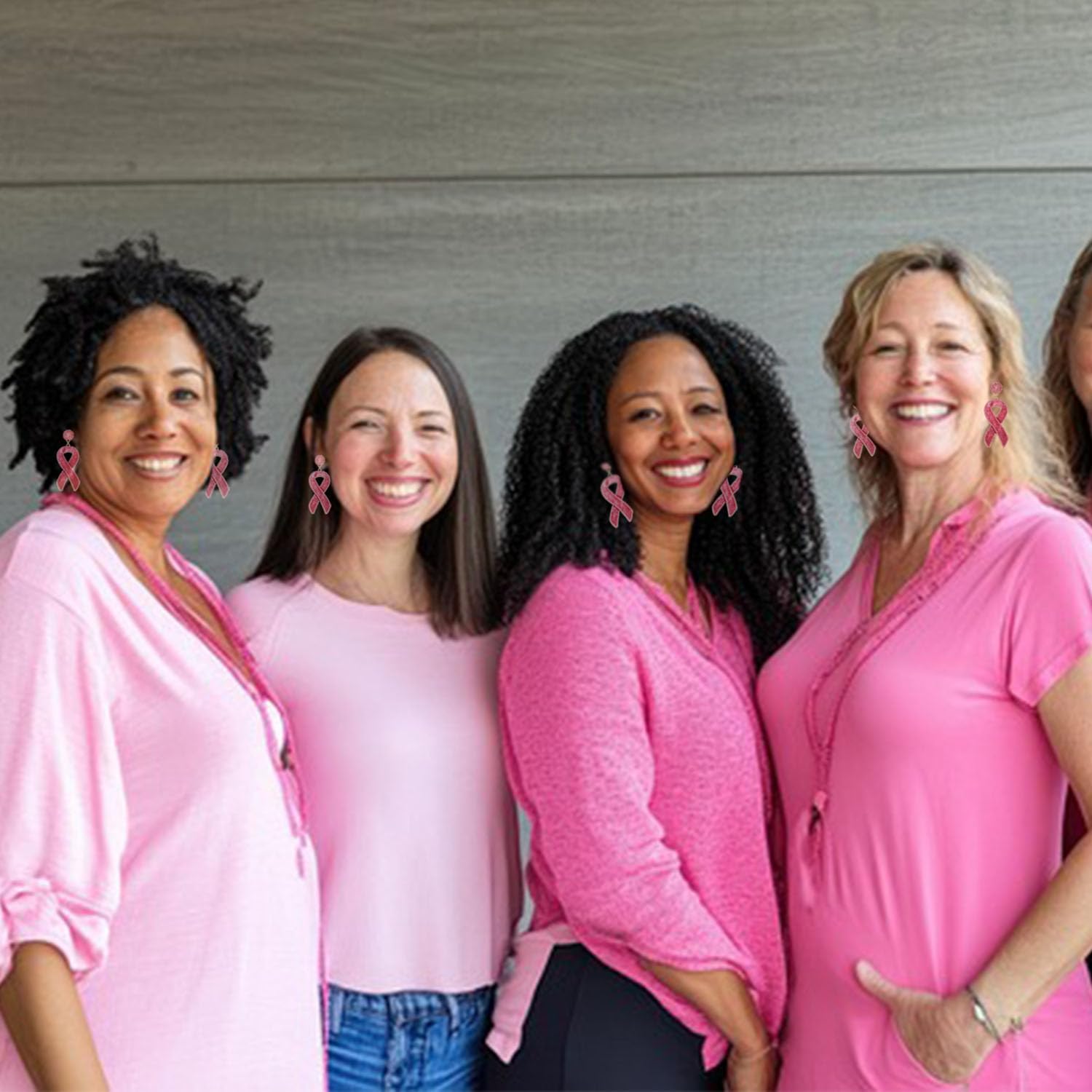 Breast Cancer Earrings for Women Pink Ribbon Breast Cancer Awareness Earrings for Women breast cancer Survivor Support Jewelry Gifts - Image 6