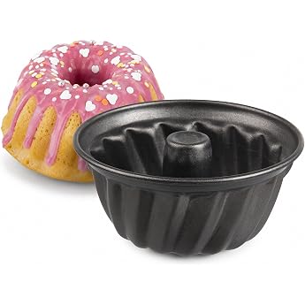 Zenker Kugelhopf tin Special Mini  10 cm in Black Stainless Steel 10.5 x 10.5 x 5 cm