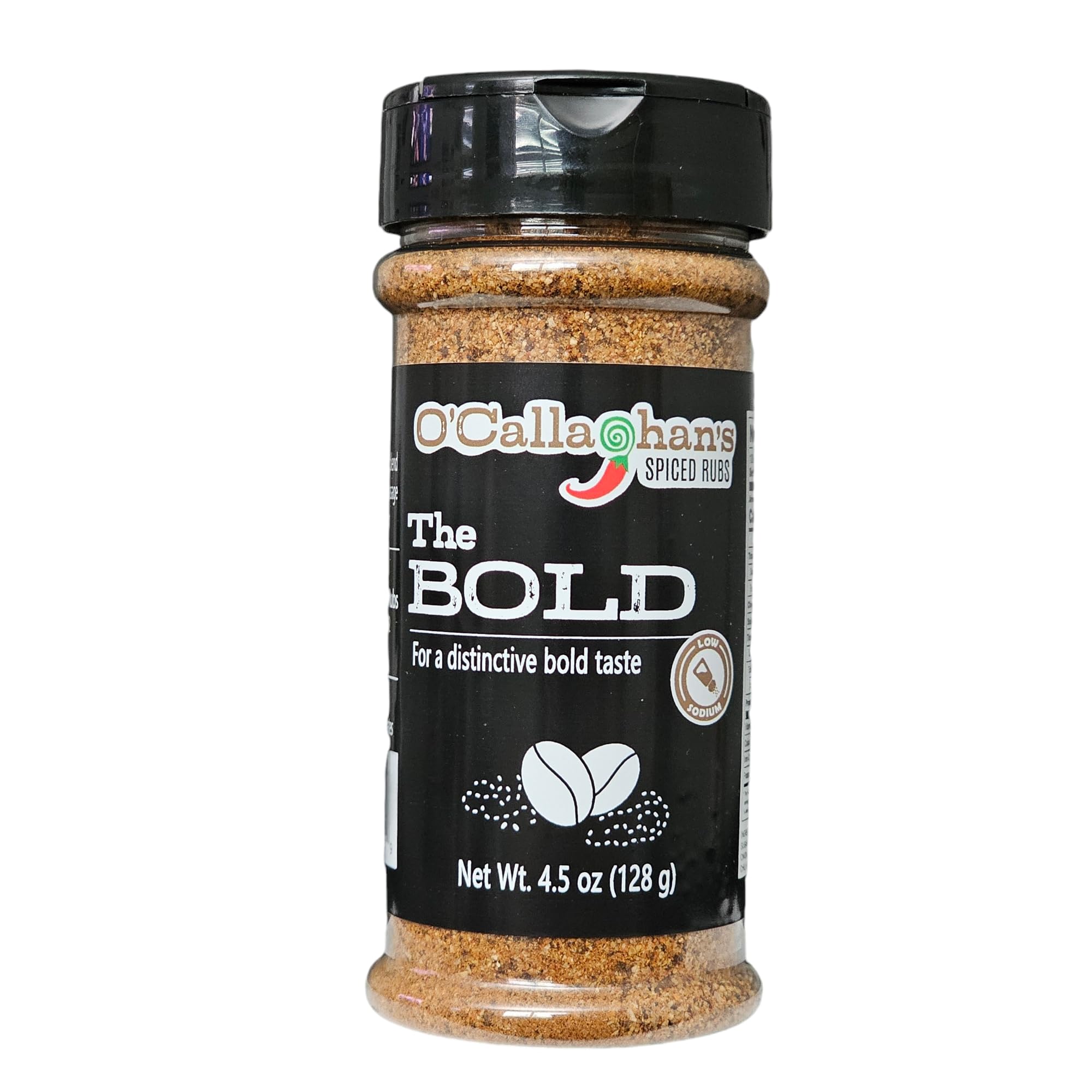O'Callaghan's Spiced Rubs - The Bold | Barbecue Rub | Amazing Low Salt BBQ Rub | Grilling Blend | Amazing on Beef, Chicken, & Pork | Seasoning & Spice