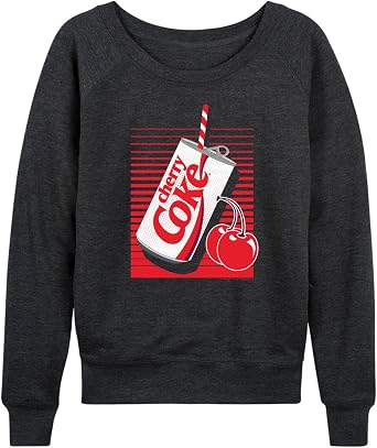 HYBRID APPAREL Coca-Cola - Cherry Coke Can - Women's French Terry Pullover