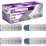 006R01728 Toner Cartridge Compatible for Xerox CopyCentre 275 5665 5675 5687 5765 5790 Printers, High Yield 55000 Pages, Vivid Colors and Clear Printing (4 Pack Black)