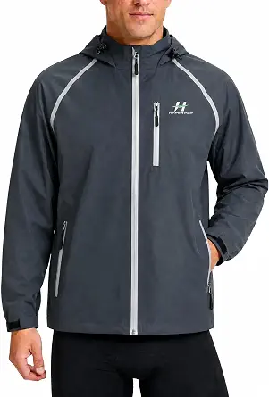 HYPERPOP Men's Cycling Rain Jacket